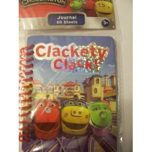  Chuggington Shiny Mini Spiral Journal ~ Clackety Clack 