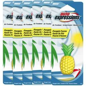  Pineapple Cooler   Pineapple Passion Air Freshener (6 Pk 