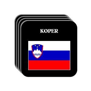  Slovenia   KOPER Set of 4 Mini Mousepad Coasters 