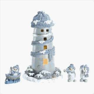  Snowbuddies 358458 Snowbuddies Lighthouse  Pack of 4