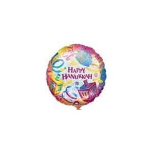  18 Happy Hanukkah Metallic Balloons Health & Personal 