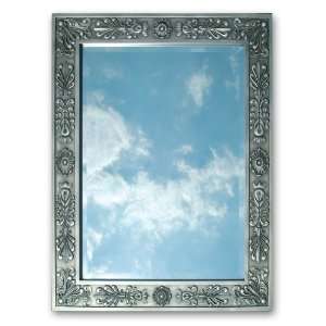 Santa Fe 35 Inch Pewter Traditional Mirror