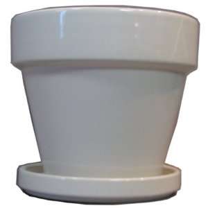  Border Concepts 18310 Standard Pot with Attached Saucer 7 
