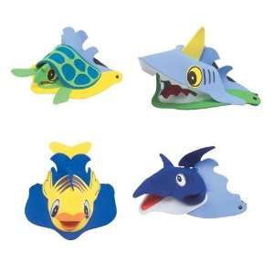   Animal Visors ~ Foam ~ New ~ Dolphin, Turtle, Shark, Fish Toys