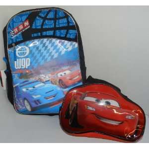 Disney Cars Movie 2   Large 3 d Backpack, 16 with Disney Pixar Cars 2 