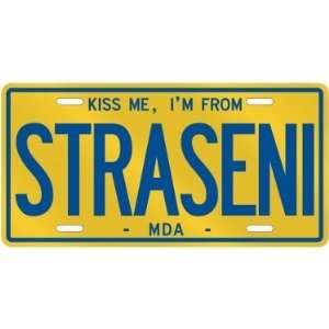   AM FROM STRASENI  MOLDOVA LICENSE PLATE SIGN CITY