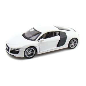  Audi R8 1/18 White Toys & Games