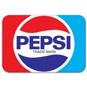 Pepsi Cola retro pop beverage sign sticker 5 x 3