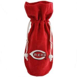  Cincinnati Reds Red Velvet Wine Bottle Bag Sports 