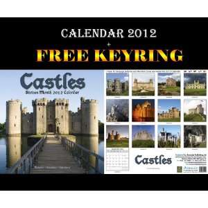  Castles Calendar 2012 + Free Keyring AVONSIDE Books
