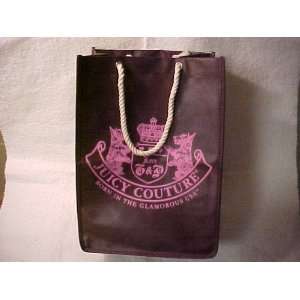  Juicy Couture Pink and Brown Cloth Multi Purpose Bag/purse 
