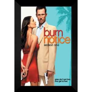  Burn Notice (TV) 27x40 FRAMED TV Poster   Style A 2007 