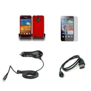  Samsung Galaxy S II Epic 4G Touch (Sprint) Premium Combo Pack   Red 