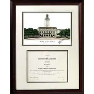  University of Texas, Austin Scholar Graduate Framed 