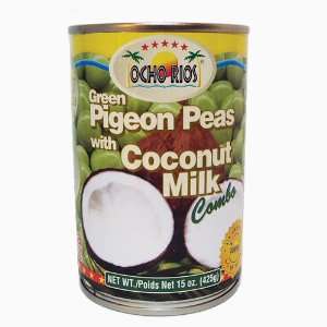 Green Pigeon Peas with Coconut Milk 15 Grocery & Gourmet Food