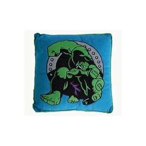    The Incredible Hulk Square Throw Pillow 17x17 Toys & Games