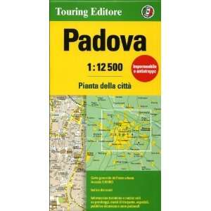  Padova {Padua} [Map] Touring Club Italiano Books