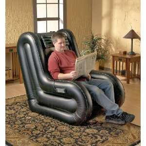  Inflatable Massage Chair Black