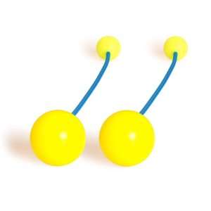  Pair of Flex Pendulum Poi with 72mm Balls Toys & Games