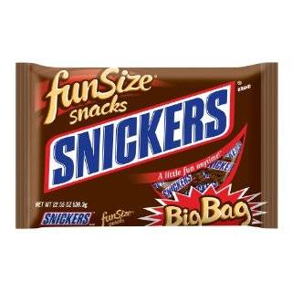 Snickers Fun Size Candy, 11.18 Ounce Packages (Pack of 6)  