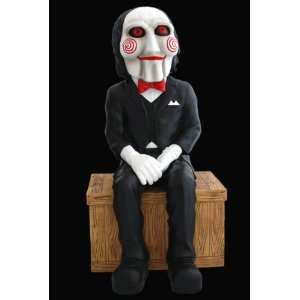  Saw 12 inch Billy Puppet with Crate Statue Toys & Games