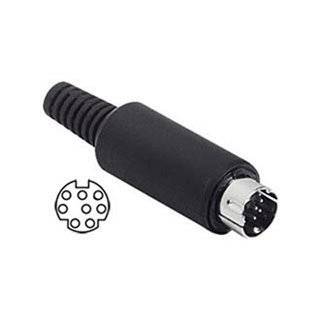   Replace Cable M/M 2M 6 FT MD8 Mini Din 8 pin