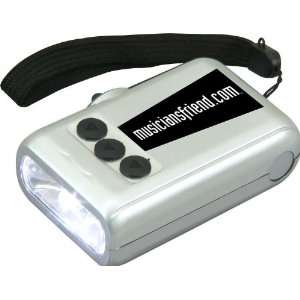  Gear One Flashlight Silver Musical Instruments