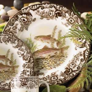  Spode Trout Dinner Plate