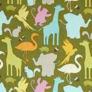  Moda Central Park Zoo Lawn Fabric by the Yard Arts 