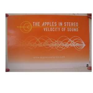    The Apples in Stero Poster Velocity of Sound Apple 