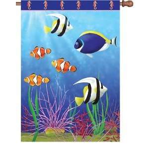  Premier Designs 28 In Flag   Reef Fish Toys & Games