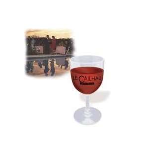 K312    Heres To You Plastic Wine Glass Wine glasses Party Trays 