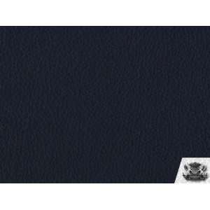   NAVY BLUE Fake Leather Upholstery Fabric By the Yard 