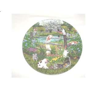   Garden Secrets Meadow Mischief Plate by Higgina Bond 