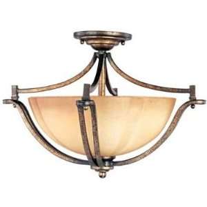  Maxim Lighting Italia 3 Light Semi Flush Mount