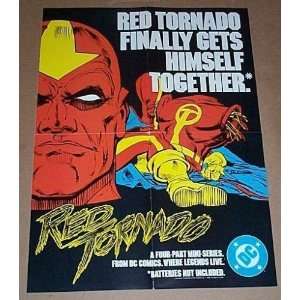  Superhero Comic Book Shop Dealer 1980s Promotional Poster Everything