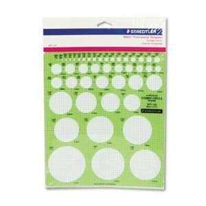  Staedtler® Templates TEMPLATE,COMBO CIRCLE 39V2208 (Pack 