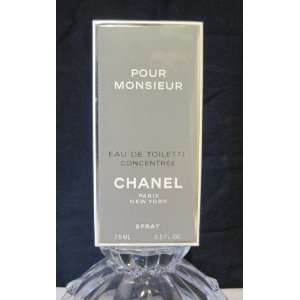   Pour Monsieur Eau De Toilette for Men by Chanel, 2.5oz Spray Beauty