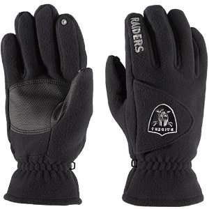 180s Oakland Raiders Winter Gloves
