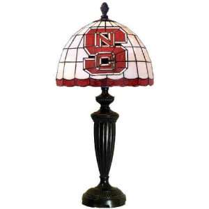  North Carolina State University Stained Glass Desk Lamp 