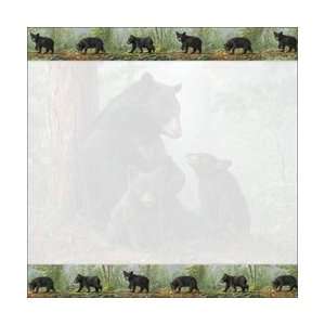  Sugar Tree Papers 12X12 Black Bear Trouble; 25 Items 