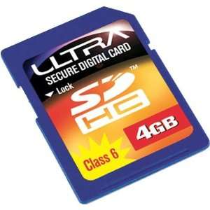    Ultra Products ULT40047 4GB SDHC SD Memory Card Electronics