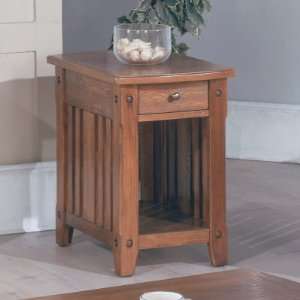  Parker House Mission style Wood Chair side Table
