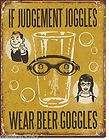 Retro Wear Beer Goggles Bar Pub Tavern Game Drinking Funny Picture 