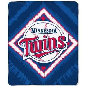  Minnesota Twins 50x60 Diamond Micro Raschel Throw Sports 