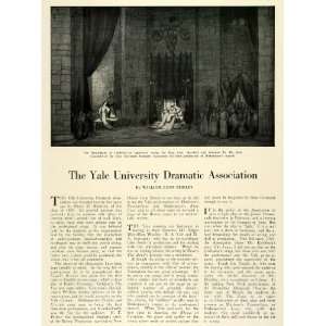 1924 Print Yale University Dramatic Association King Lear Theatre Jack 
