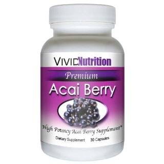   Potency, Pure Acai Berry Supplement. The All Natural Diet, Weight