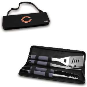  Picnic Time Chicago Bears Metro BBQ Tote with Tools 