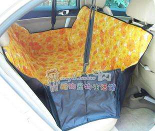 Safety Waterproof Hammock Dog Car Seat Cover  B coffee  