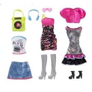 Barbie and her friends go clubbing with these dance outfits Includes 
